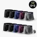 Boxers En Fibre De Bambou SWZEC - Offre : 5 Achetés, 10 Reçus - Confort Respirant Et Ajusté - 4