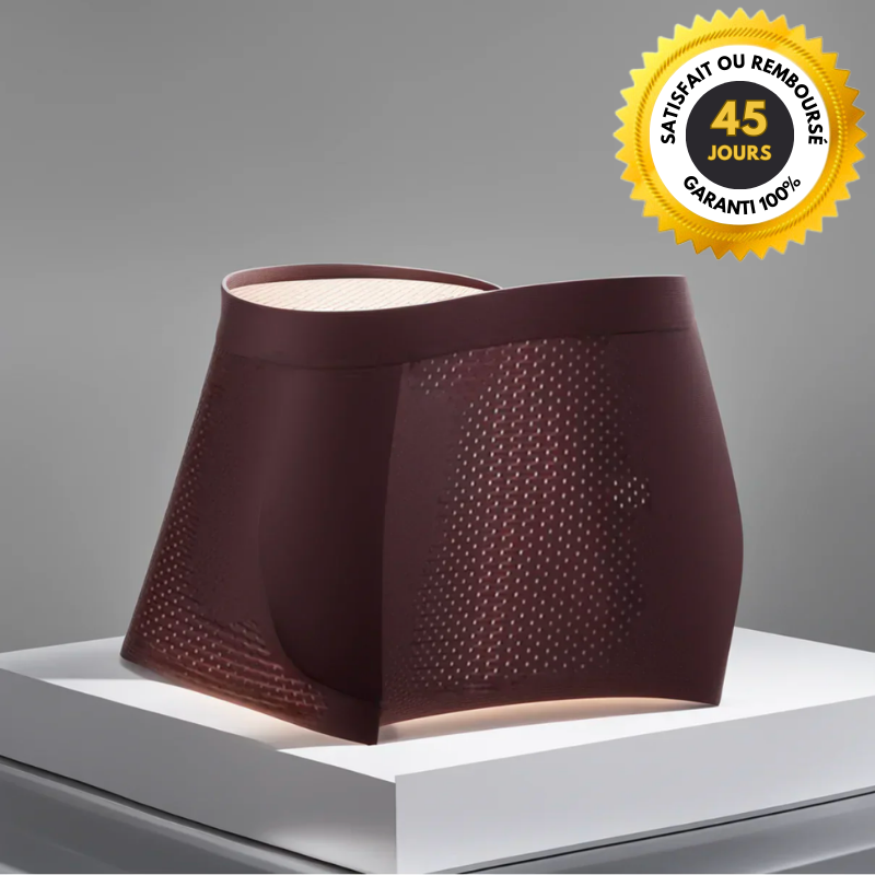 Boxer Homme En Fibre De Bambou - Confort Révolutionnaire, Anti-odeurs, Respirant - Pour Une Sensation Fraîche Toute La Journée