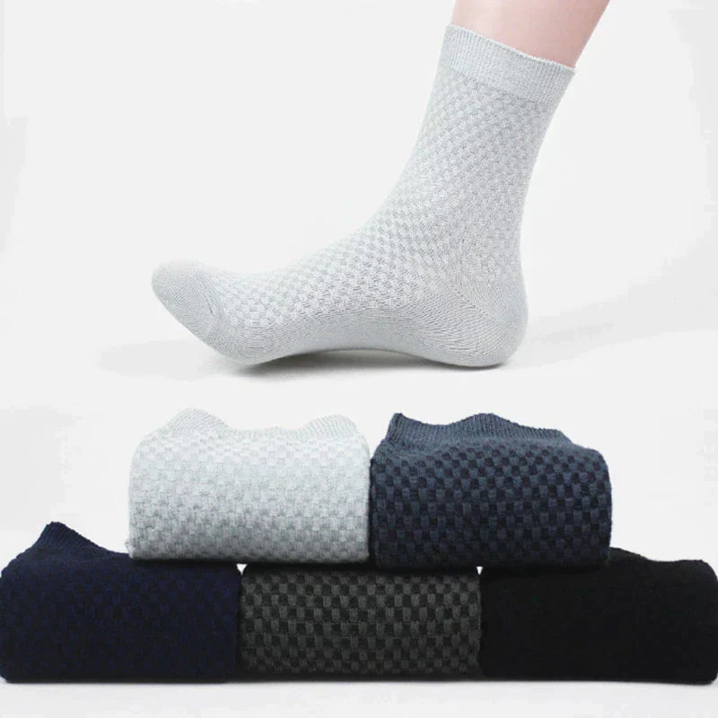 5 PAIRES DE CHAUSSETTE EN FIBRE DE BAMBOU - BOXHERO