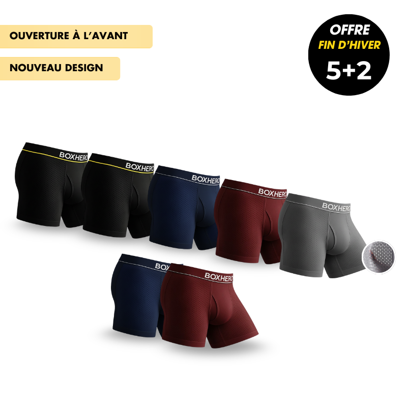 BOXHERO 2.0 EN FIBRE DE BAMBOU - CONFORT RÉVOLUTIONNÉ TOUT AU LONG DE LA JOURNÉE