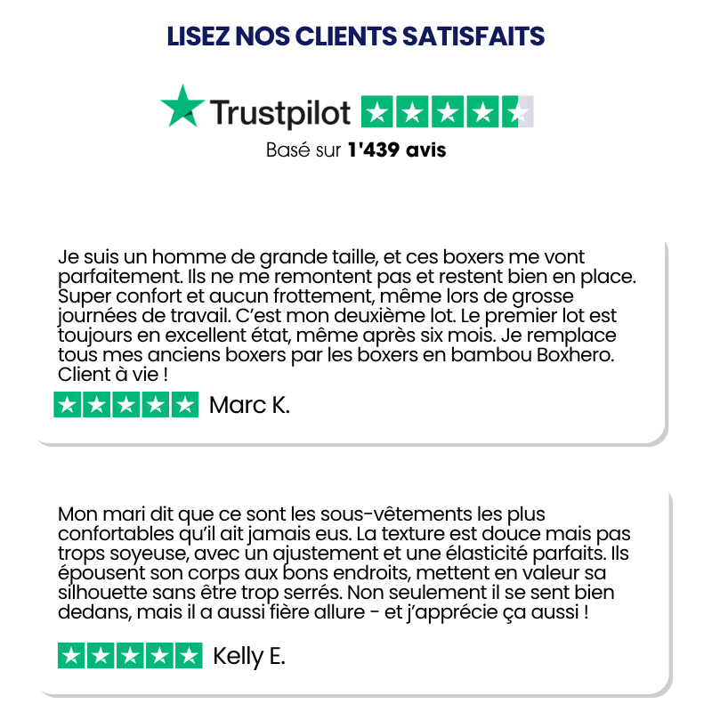 BOXHERO 2.0 EN FIBRE DE BAMBOU - CONFORT RÉVOLUTIONNÉ TOUT AU LONG DE LA JOURNÉE