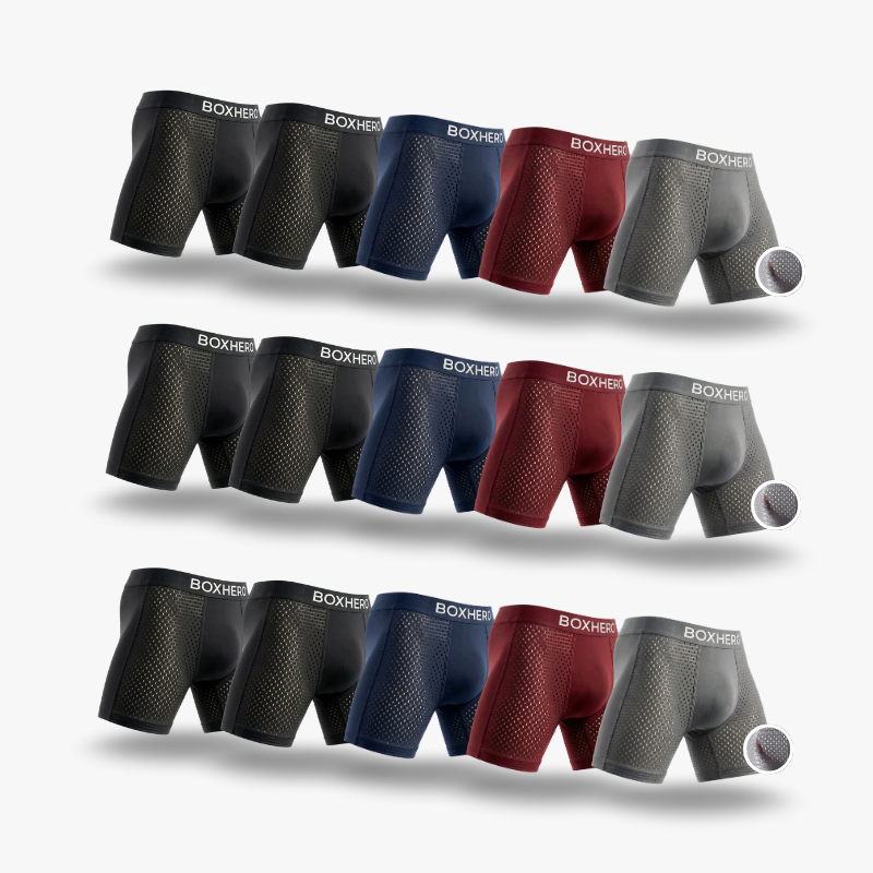 BOXER BOXHERO 1.0 EN FIBRE DE BAMBOU - CONFORT RÉVOLUTIONNÉ TOUT AU LONG DE LA JOURNÉE