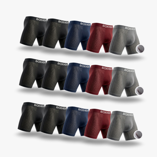 BOXER BOXHERO 1.0 EN FIBRE DE BAMBOU - CONFORT RÉVOLUTIONNÉ TOUT AU LONG DE LA JOURNÉE