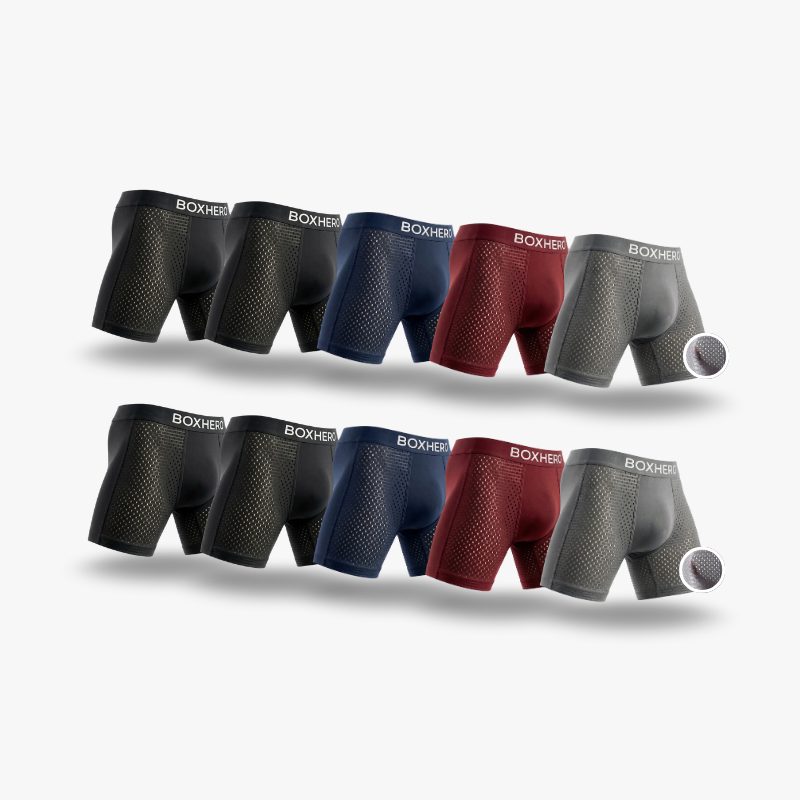 BOXER BOXHERO 1.0 EN FIBRE DE BAMBOU - CONFORT RÉVOLUTIONNÉ TOUT AU LONG DE LA JOURNÉE
