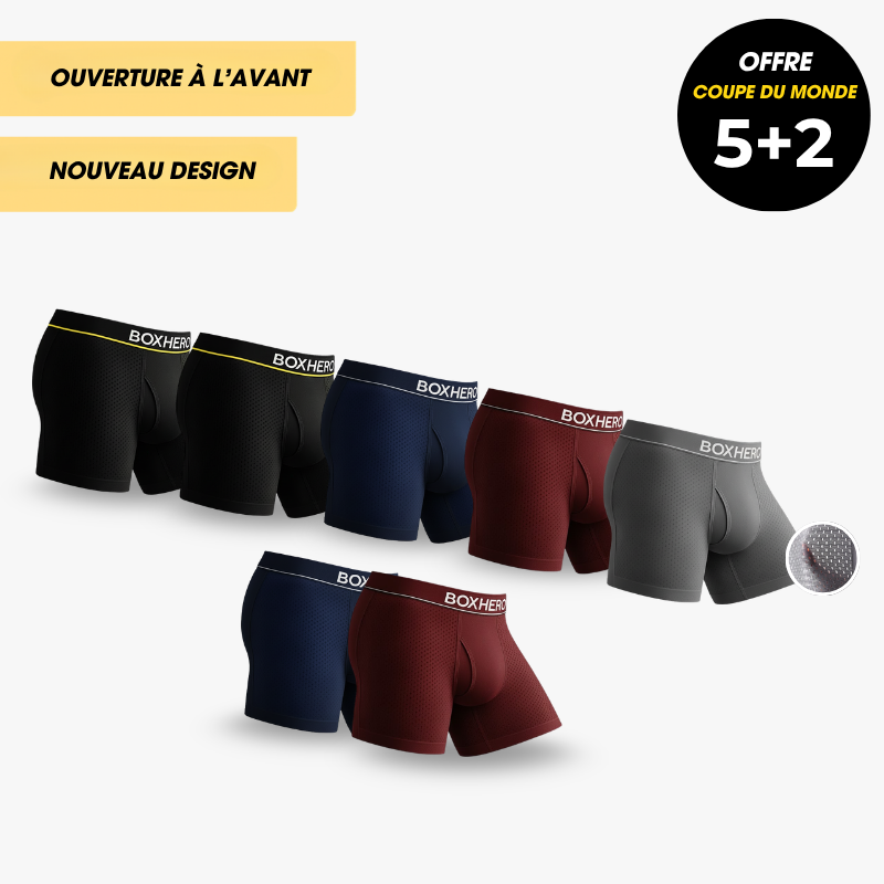 BOXHERO 2.0 EN FIBRE DE BAMBOU - CONFORT RÉVOLUTIONNÉ TOUT AU LONG DE LA JOURNÉE