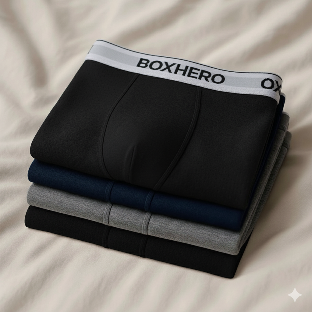 BOXER BOXHERO NOVA EN FIBRE DE BAMBOU - CONFORT RÉVOLUTIONNÉ TOUT AU LONG DE LA JOURNÉE