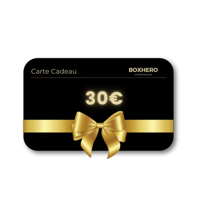 CARTE CADEAU BOXHERO - VALEUR DE 30€