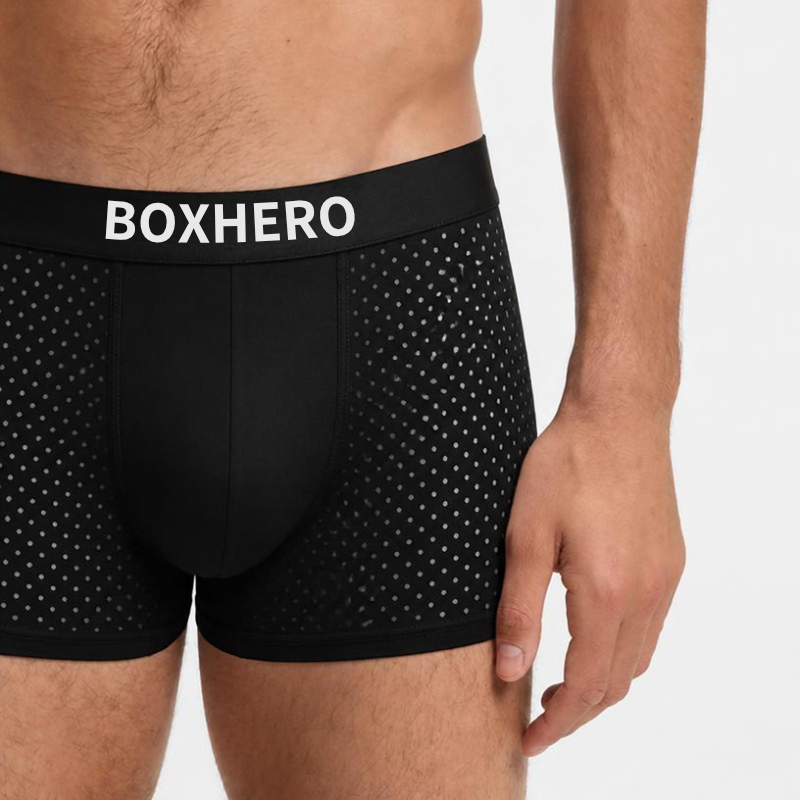 BOXER BOXHERO 1.0 EN FIBRE DE BAMBOU - CONFORT TOUT AU LONG DE LA JOURNÉE