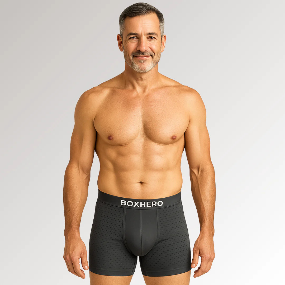 BOXER BOXHERO 1.0 EN FIBRE DE BAMBOU - CONFORT RÉVOLUTIONNÉ TOUT AU LONG DE LA JOURNÉE