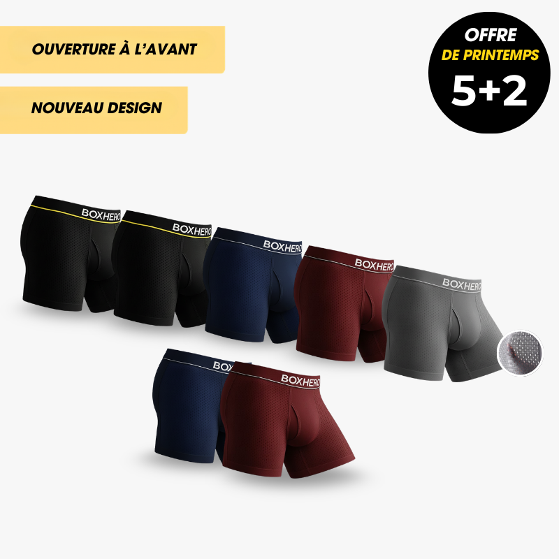 BOXHERO 2.0 EN FIBRE DE BAMBOU - CONFORT RÉVOLUTIONNÉ TOUT AU LONG DE LA JOURNÉE