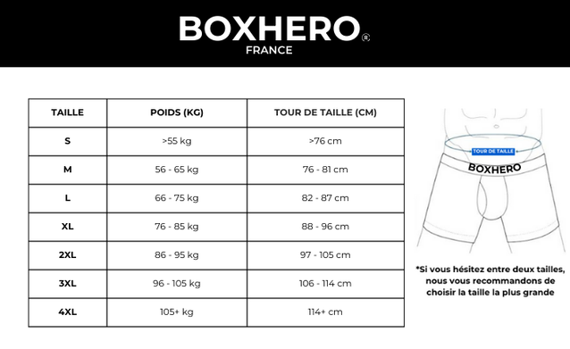 Guide des tailles