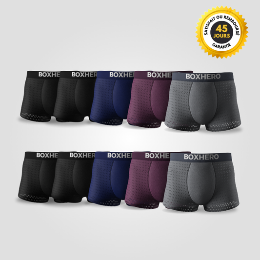 BOXER BOXHERO 1.0 EN FIBRE DE BAMBOU - CONFORT TOUT AU LONG DE LA JOURNÉE